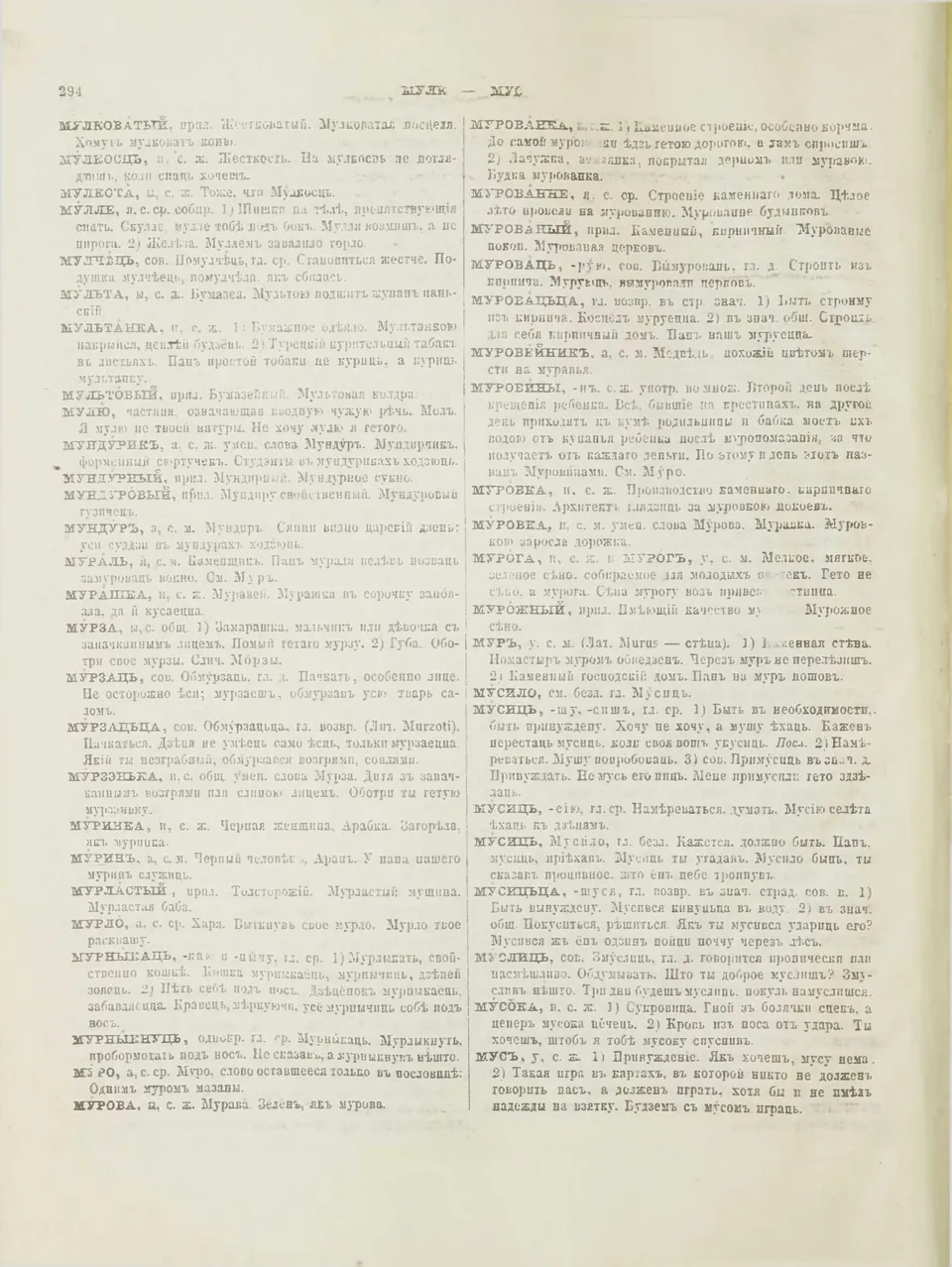 Ст. 301 — Словарь бѣлорусскаго нарѣчія (1870). І. І. Насовіч — Беларускія  дыялектныя слоўнікі